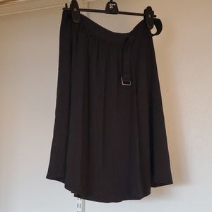 Theory black skirt